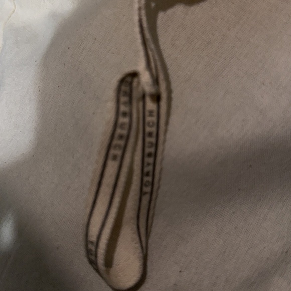 NWT Tory Burch Perry triple compartment tote black pebbled leather very large - Picture 12 of 16